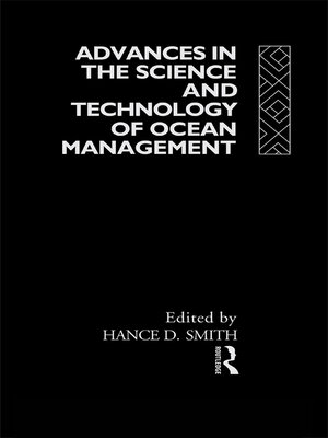 cover image of Advances in the Science and Technology of Ocean Management